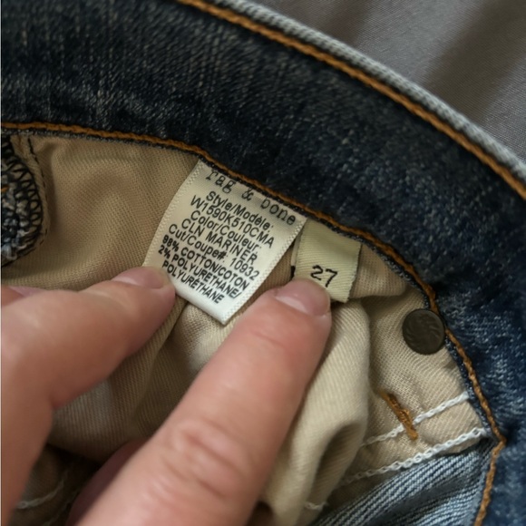 rag & bone Women's Dre Low Rise Slim Boyfriend Jeans - Picture 6 of 8